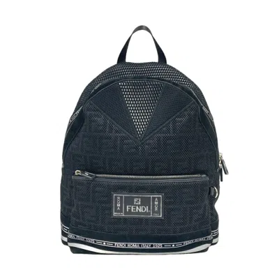 Pre-owned Fendi Black Backpack ()