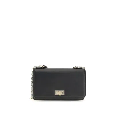 Fendi Black Calf Leather Bos Taurus Wallet