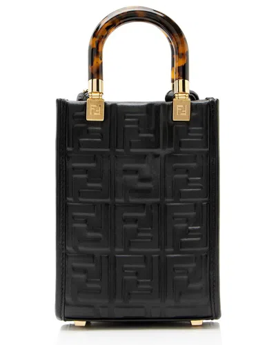 Pre-owned Fendi Black Calfskin