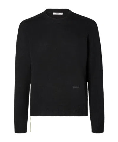 Fendi Black Cashmere Jumper