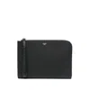 Fendi Small Selleria Clutch Bag In Black
