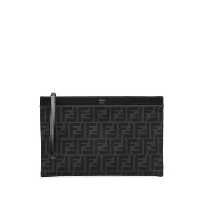 Fendi Black Clutch Bags Men