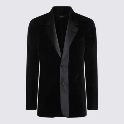 Fendi Black Cotton Blazer