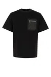 Fendi Crew-neck Cotton T-shirt In Nero
