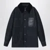 Fendi Black Denim Shirt Jacket