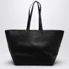 Fendi Shopping Bag Diagonal Selleria Large In Pelle In Black