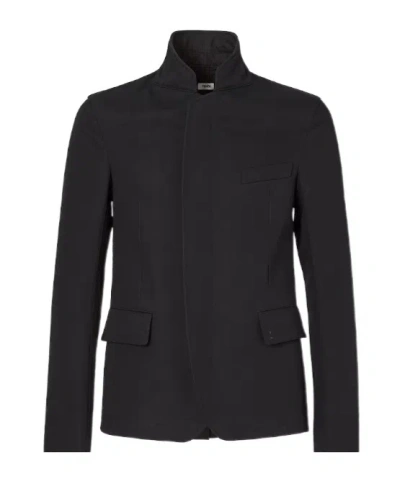 Fendi Black Drill Blouson