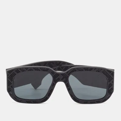 Pre-owned Fendi Black Fe40113i Shadow Square Sunglasses