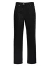 Fendi Long Jeans In Black