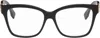 Fendi Black Ff Diamonds Glasses In Black