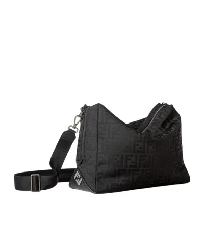Fendi Black Ff Nylon Bag
