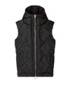 Fendi Black Ff Technical Fabric Gilet In Black