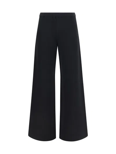 Fendi Black Flat Front Pant