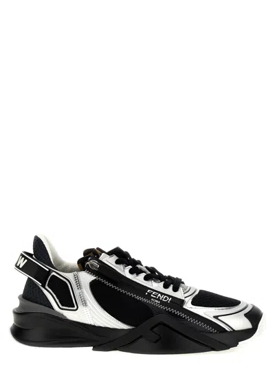 FENDI BLACK FLOW SNEAKERS