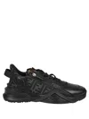 Fendi Flow Low-top Sneakers In Black