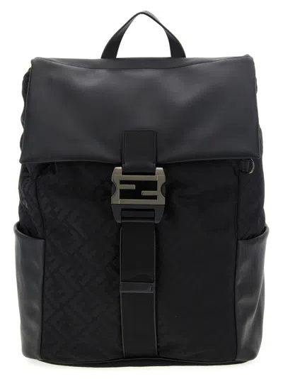 FENDI BLACK FLUX BACKPACK