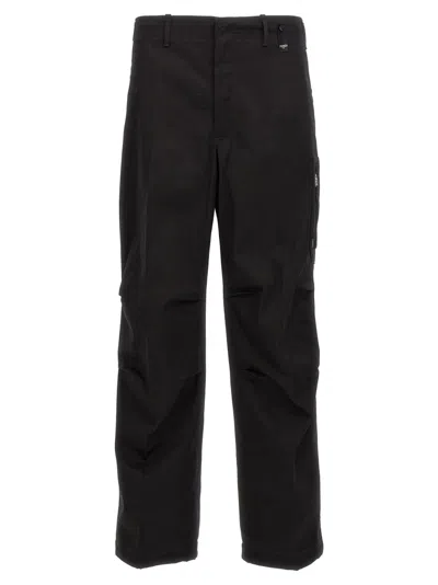 FENDI BLACK GABARDINE TROUSERS