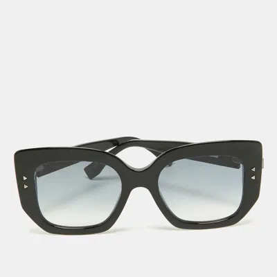 Pre-owned Fendi Black Gradient Ff0267/s Peekaboo Square Sunglasses