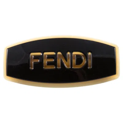 Pre-owned Fendi Black Hair Clip