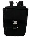 Fendi Black Jacquard Canvas Ff Medium Ness Backpack (authentic Pre-loved)