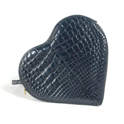 Pre-owned Fendi Black Leather Backpack ()