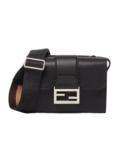 FENDI FENDI DOUBLE BAGUETTE CROSSBODY BAG