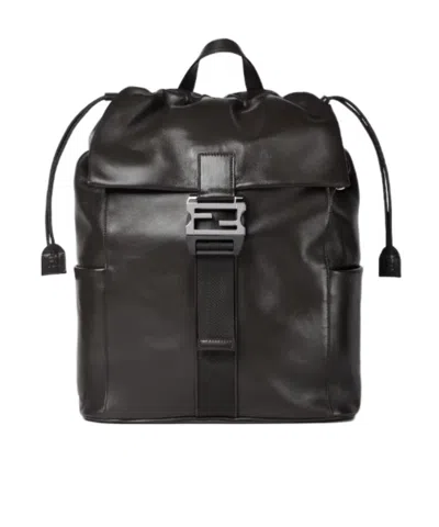 FENDI FENDI FLUX FF BUCKLE BACKPACK