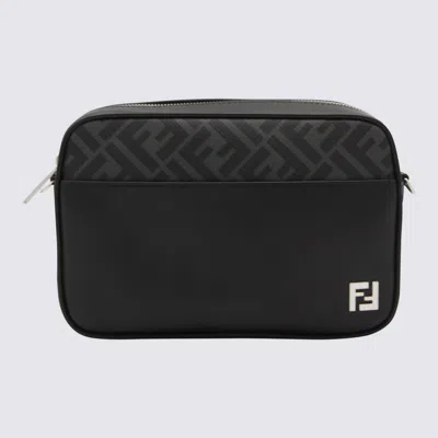 Fendi Adjustable Detachable Shoulder Strap Camera Case In Black