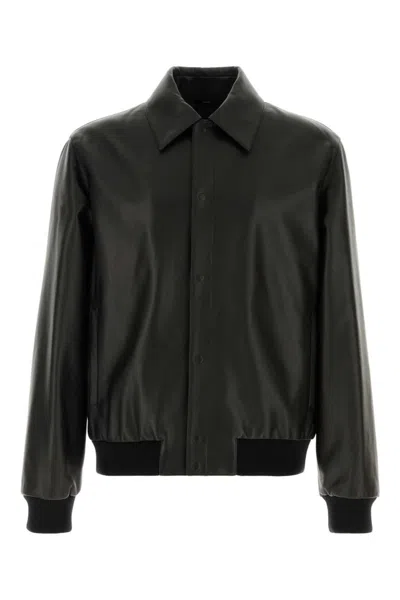 Fendi Black Leather Jacket
