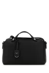 Fendi Women Black Leather Medium By The Way Handbag In Black
