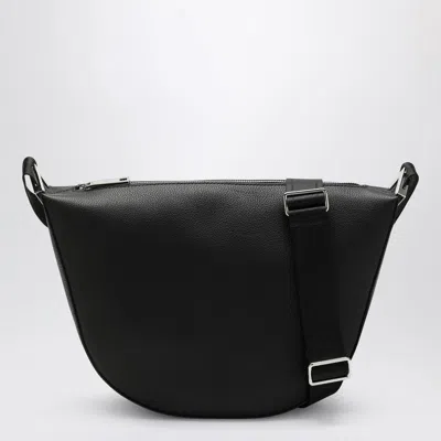 Fendi Black Leather  Melon Medium Bag