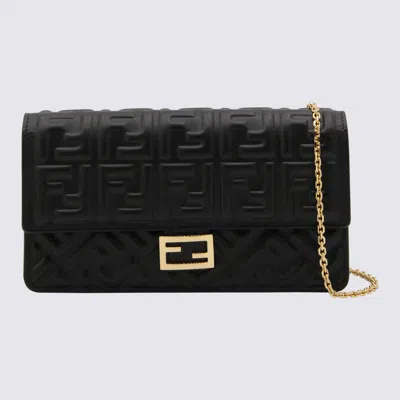 Fendi Black Leather Mini Bag