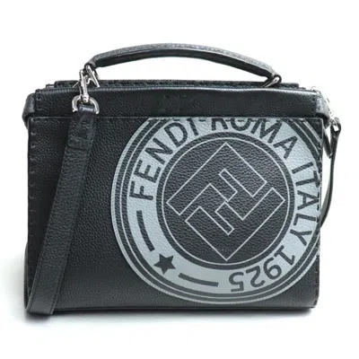 Pre-owned Fendi Black Leather Shoulder Bag ()