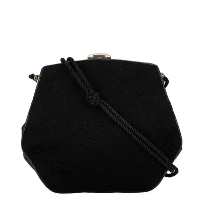 Pre-owned Fendi Black Leather Shoulder Bag ()