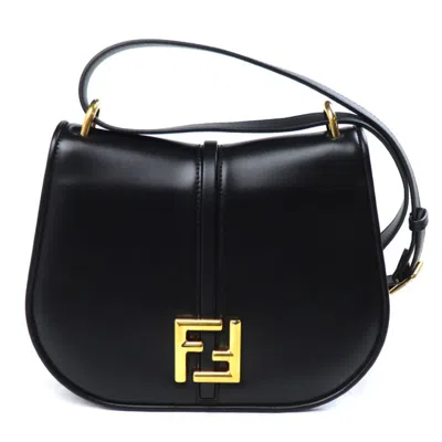 Pre-owned Fendi Black Leather Shoulder Bag ()