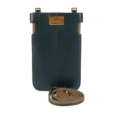 Pre-owned Fendi Black Leather Shoulder Bag ()