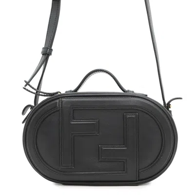Pre-owned Fendi Black Leather Shoulder Bag ()