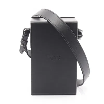 Pre-owned Fendi Black Leather Shoulder Bag ()