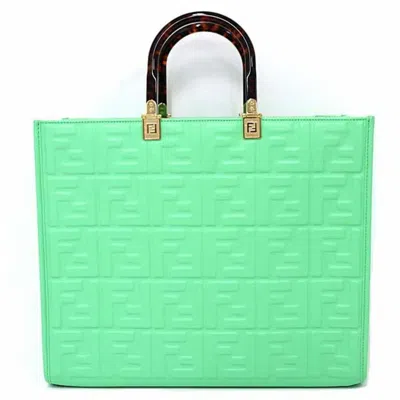 Pre-owned Fendi Black Leather Shoulder Bag Tote Bag ()