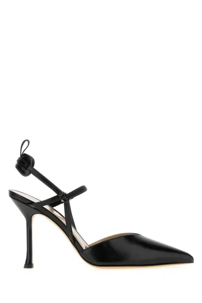 Fendi Black Leather Very Colibrì Pumps