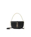 Fendi Graphy Wallet On Chain In Black