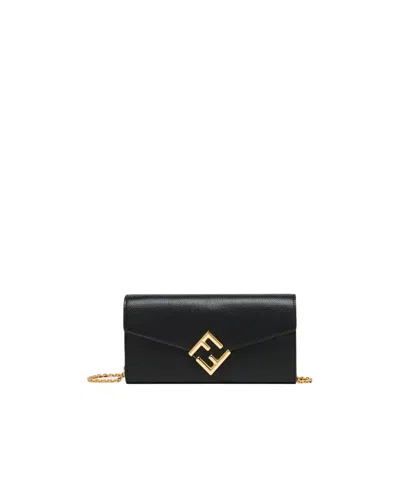 Fendi Black Leather Wallet