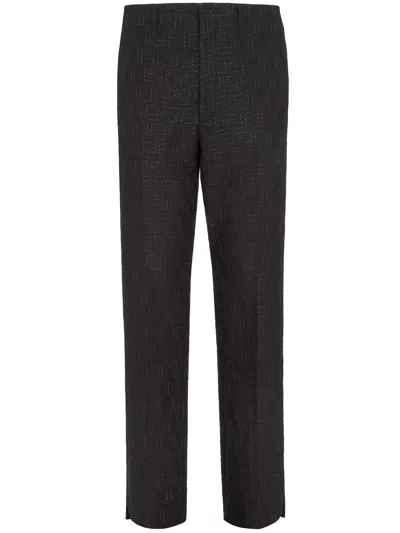 Fendi Ami Paris Denim Jeans In Blue