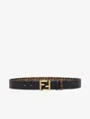 Fendi Ff Belt In Black