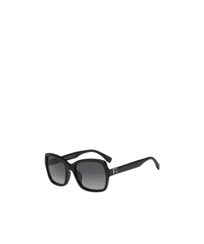 Fendi Black Logo Details Sunglasses