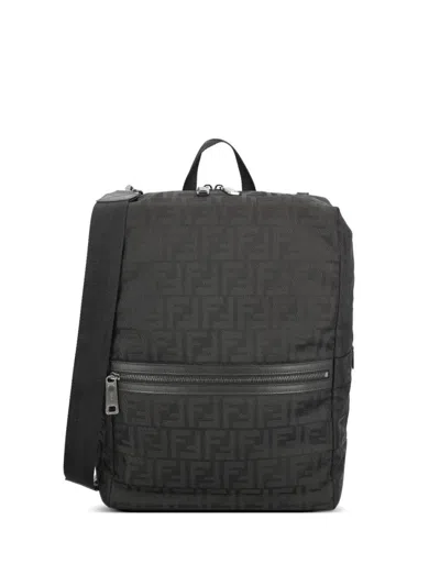 FENDI BLACK LUI BACKPACK