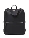 Fendi Lui Pebbled-leather Backpack In Black
