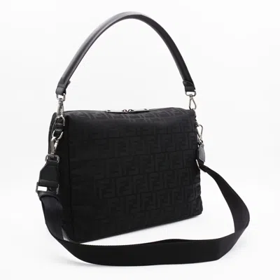 Fendi Black Lui Big Crossbody Bag