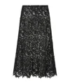 Fendi Gonna Lace Macrame In Black