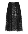 Fendi Gonna Lace Macrame In Black